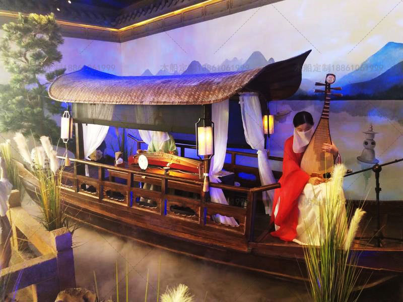 桂滿隴西湖船宴中式仿古餐飲船