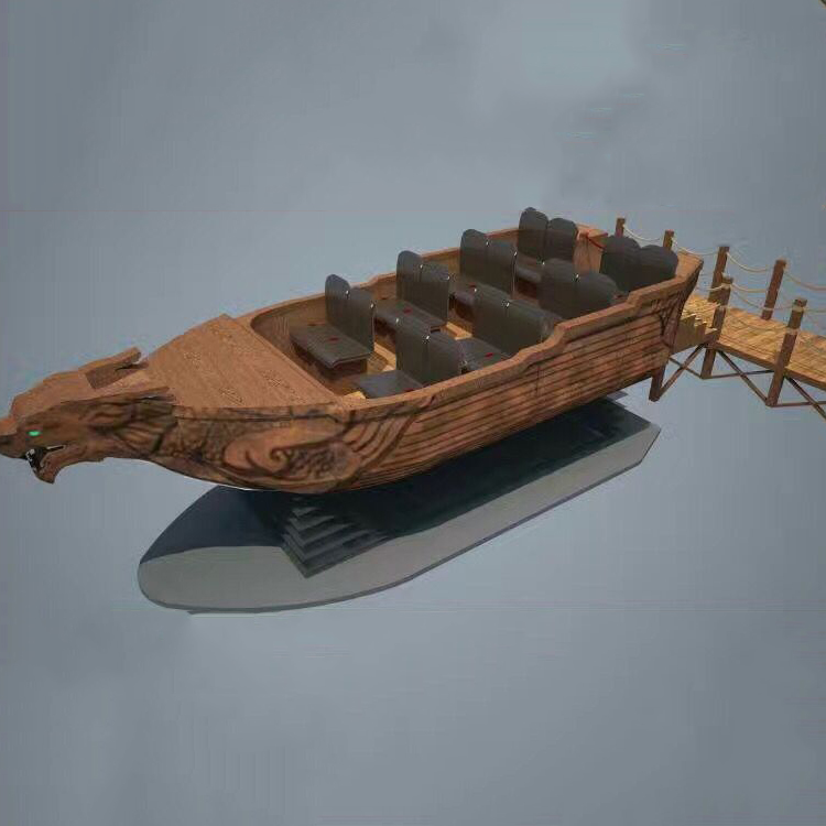 4D影院影視道具船 特技展覽木船
