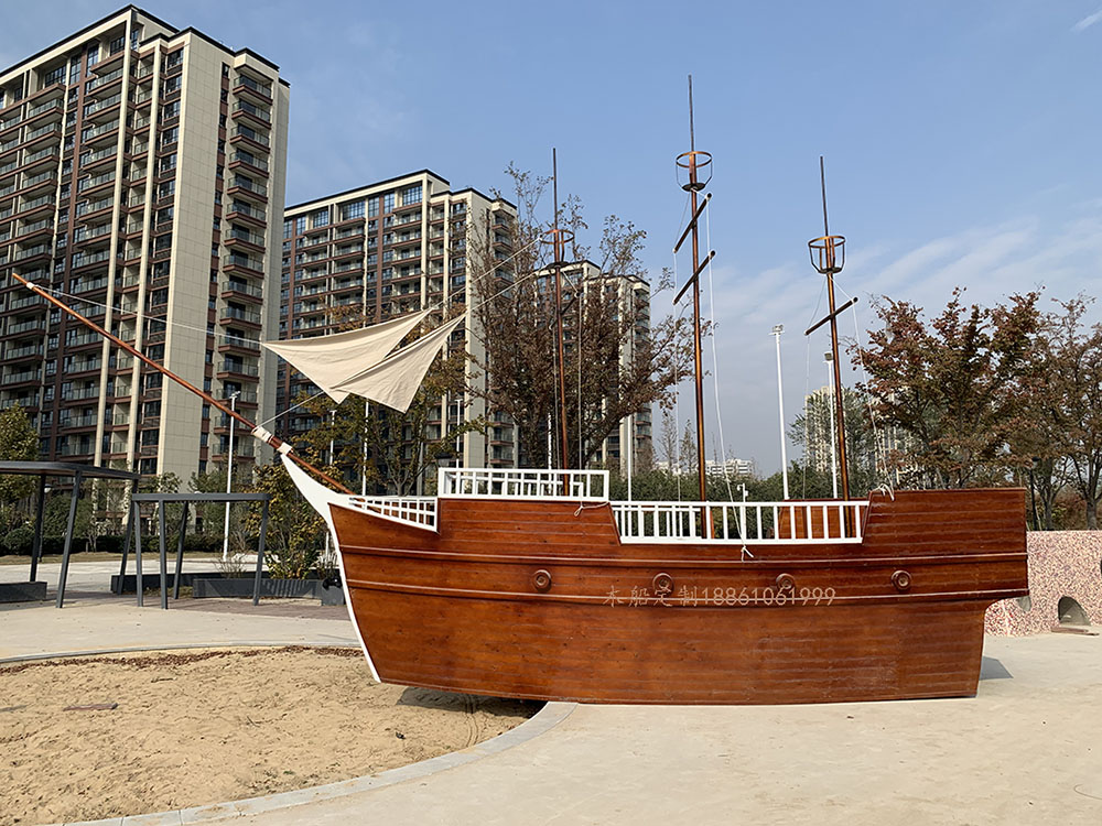 7.2米商業區景觀雕塑海盜船